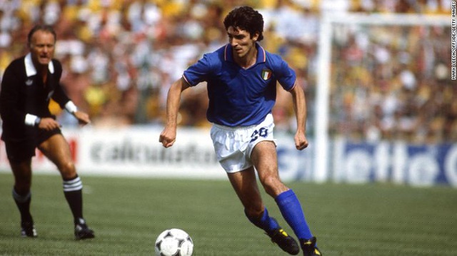 Rossi tỏa sáng trong trận chung kết giúp Italia đánh bại Tây Đức và lên ngôi vô địch World Cup 1982