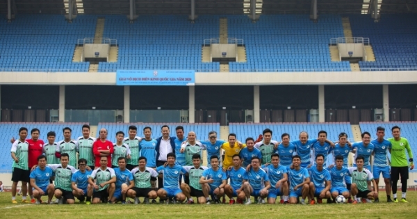 Hình ảnh ấn tượng tại Cup bóng đá Chào Xuân 2021 trên sân Mỹ Đình