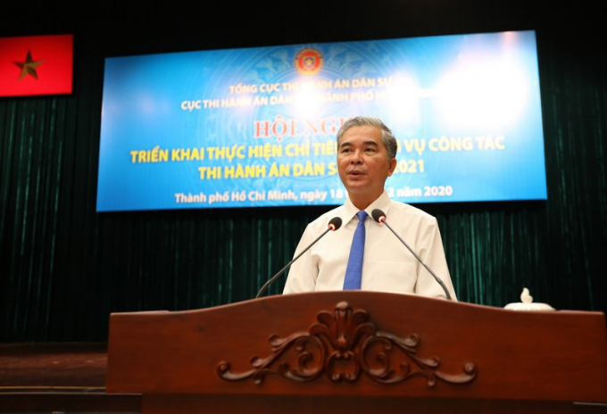 Phó Chủ tịch UBND TP HCM Ngô Minh Châu.