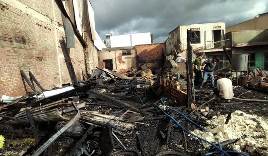 Lâm Đồng: "Bà hỏa" ghé thăm thiêu rụi hoàn toàn 4 căn nhà