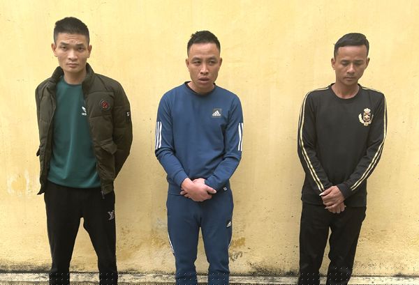 Ba đối tượng bị bắt giữ