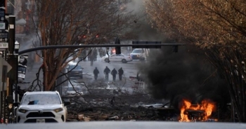 Nổ lớn rung chuyển thành phố Nashville