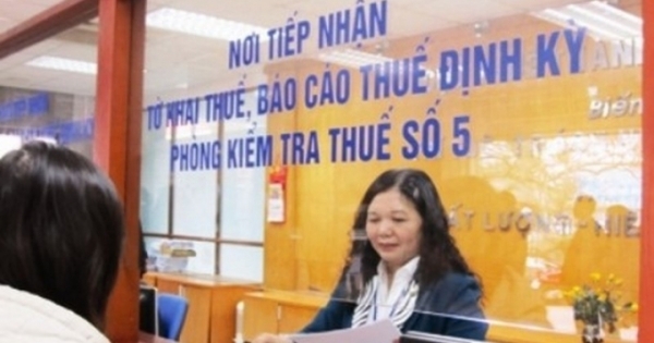 Hồ sơ đăng ký thuế từ tháng 1/2021