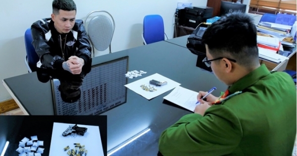 Hải Dương: Bắt giữ đối tượng tàng trữ súng và ma túy trái phép