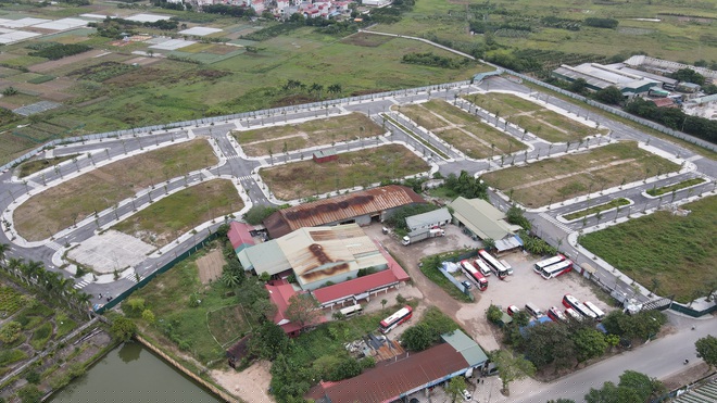 Toàn cảnh dự án tại Đông Anh (Ảnh: Linh Linh).