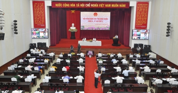 Khai mạc kỳ họp thứ 5 – HĐND tỉnh Bình Thuận khóa XI