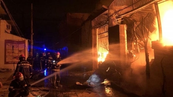 Hoả hoạn trong khu nhà tập thể, một người đàn ông thiệt mạng