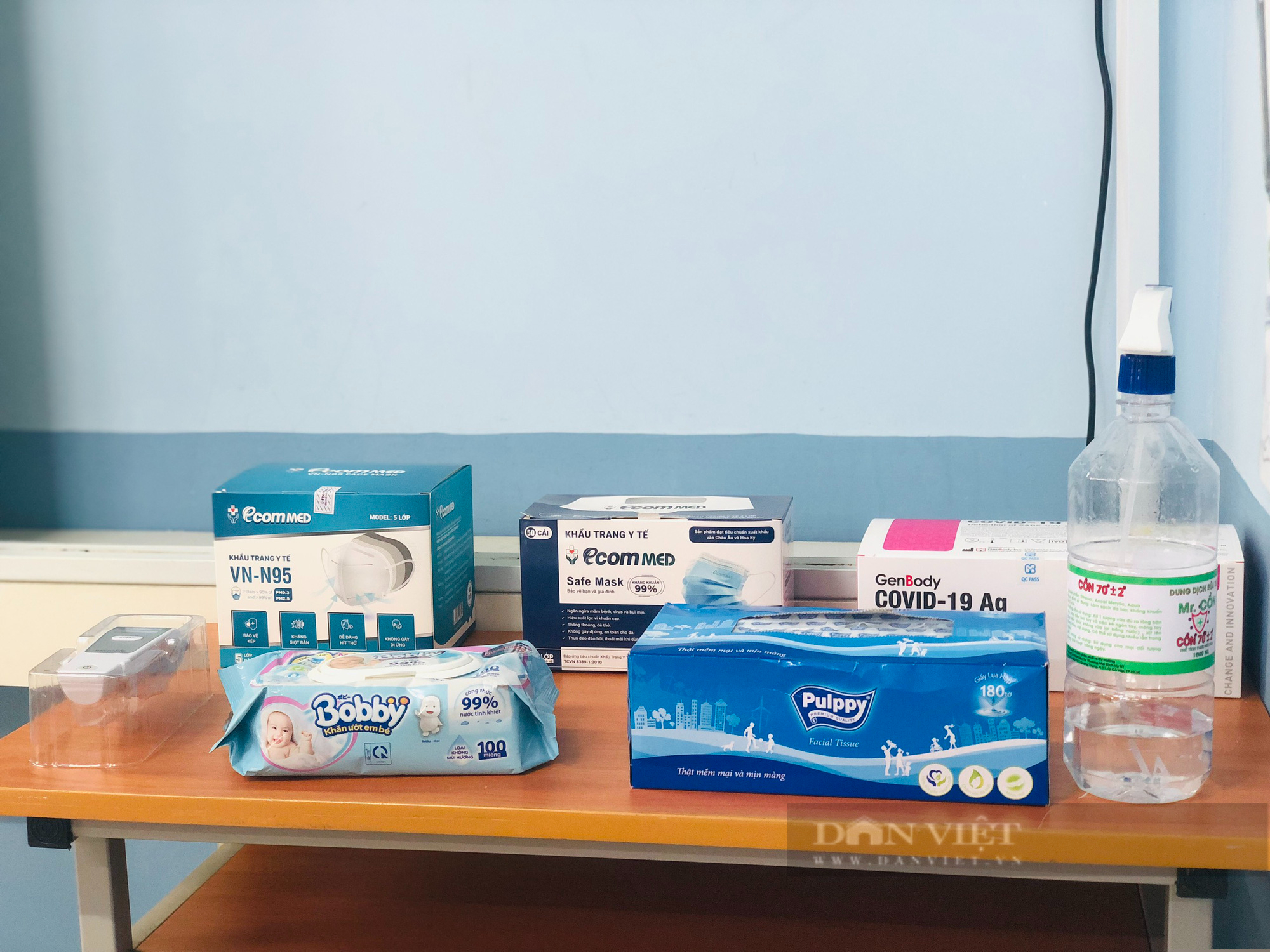 Phụ huynh trang bị đầy đủ