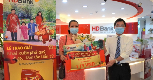 Cùng HDBank "Vui Tết sum vầy - Đong đầy tiền tỷ"