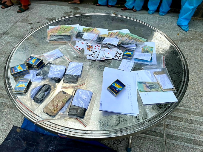 Tang vật bị thu giữ. Ảnh: C&ocirc;ng an T&acirc;y Ninh