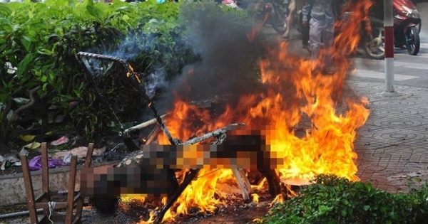 Mua xăng đến nhà người tình để "níu lại tình xưa" nhưng bất thành