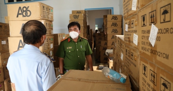 Bắt giữ lô thuốc nhuộm tóc không nguồn gốc xuất xứ