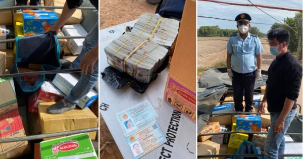 Tây Ninh: Bắt giữ xe tải vận chuyển trái phép 200.000 USD