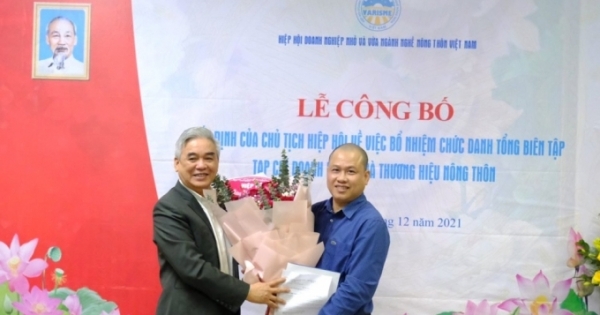 Ông Nguyễn Nam Thắng được bổ nhiệm Tổng biên tập Tạp chí Doanh nghiệp và Thương hiệu nông thôn