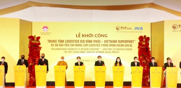 Tập đoàn T&T Group và đối tác Singapore khởi công "siêu cảng" đầu tiên của mạng lưới logistics thông minh ASEAN