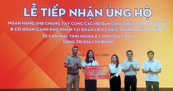 SHB tích cực tham gia các hoạt động an sinh xã hội, vì cộng đồng