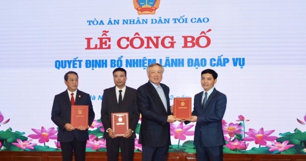 Ông Trần Đức Vinh được bổ nhiệm giữ chức Tổng biên tập Báo Công lý