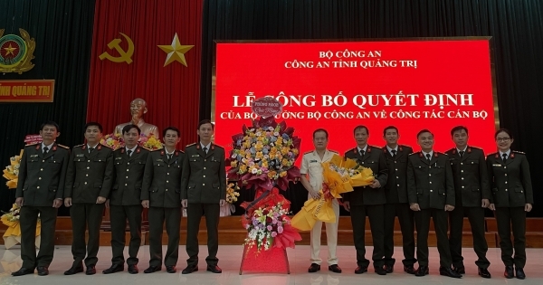 Quảng Trị: Thượng tá Lê Phi Hùng giữ chức Phó Giám đốc Công an tỉnh