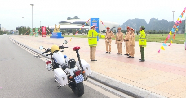 Quảng Ninh: Triển khai phương án đảm bảo an ninh, trật tự an toàn giao thông cho Đại hội Thể thao toàn quốc