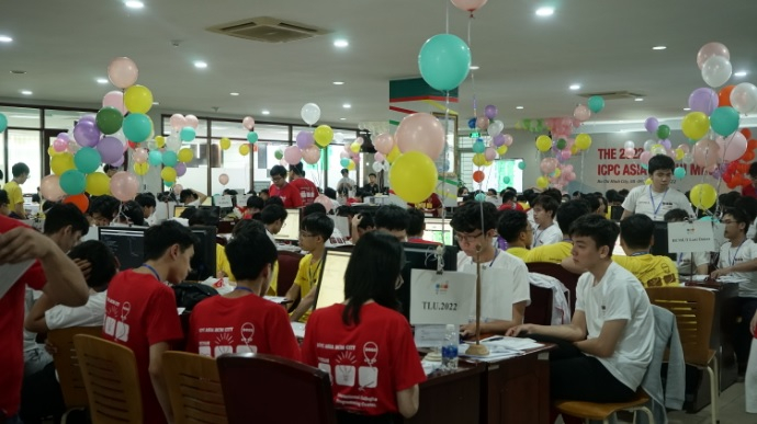 Kỳ thi ICPC Asia Hochiminh City 2022 diễn ra từ 8h-13h sáng ngày 9/12.