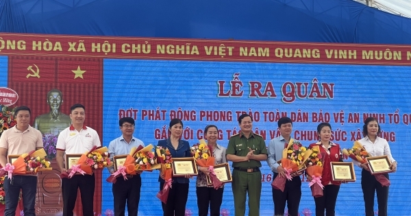 Công an tỉnh Đồng Nai phát động phong trào toàn dân bảo vệ an ninh tổ quốc