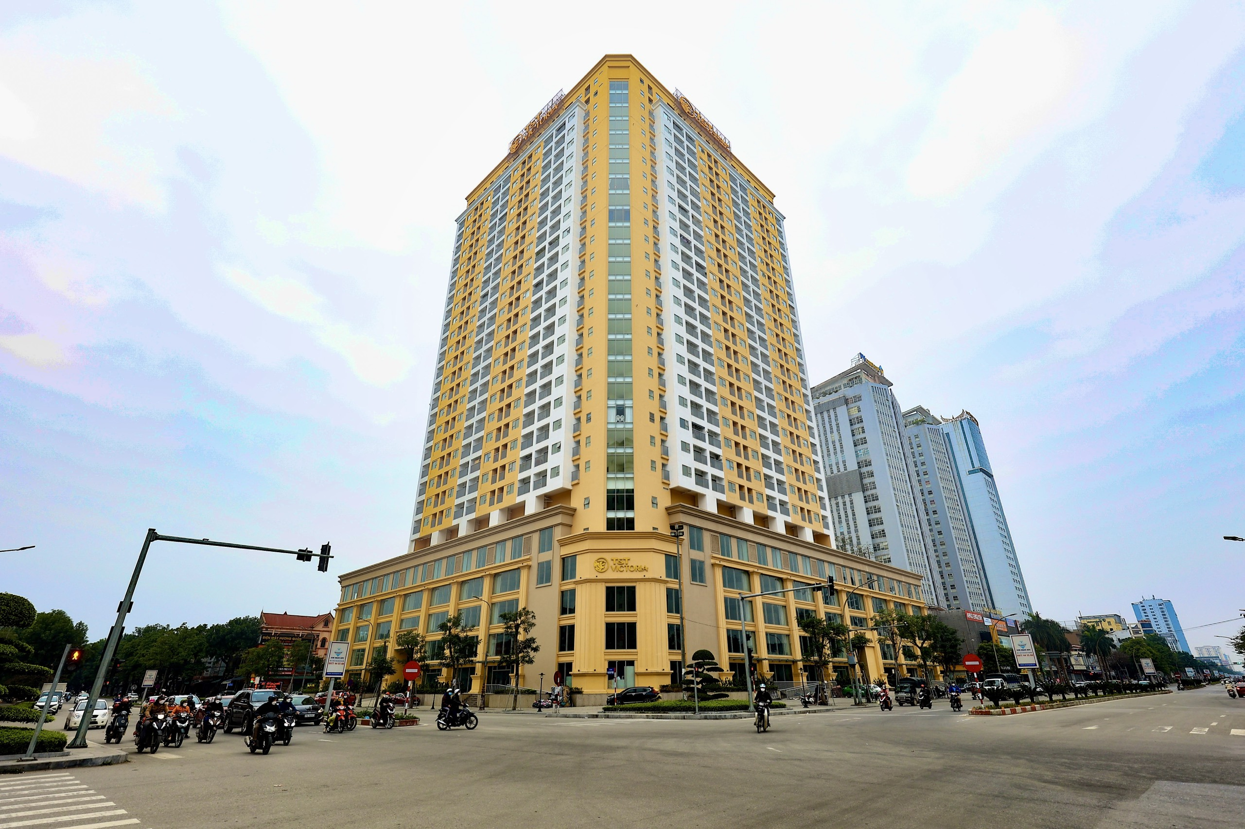 Hình ảnh thực tế dự án T&amp;amp;T Victoria – Số 1 Quang Trung, Thành phố Vinh