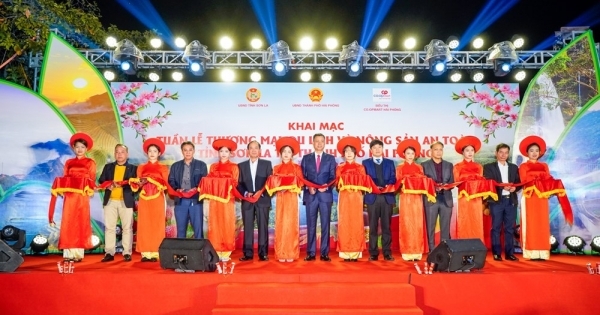 Tuần lễ thương mại, du lịch và nông sản an toàn Sơn La diễn ra tại Hải Phòng từ ngày 15-19/12