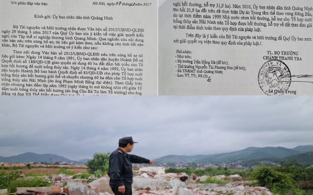 Quảng Ninh: Lùm xùm trong việc xác định nguồn gốc đất, người dân cầu cứu Bộ Tài nguyên Môi trường!
