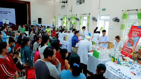 Chương tr&igrave;nh đồng h&agrave;nh chăm s&oacute;c sức khỏe cộng đồng của Dược Hậu Giang v&agrave; Alobacsi.