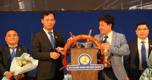 Hội Doanh nhân trẻ tỉnh Bình Dương có chủ tịch mới