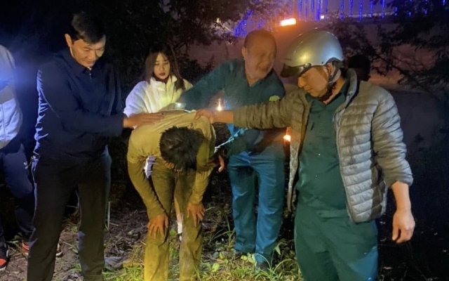 Nghệ An: Ứng cứu kịp thời nam thanh niên nhảy sông Lam tự vẫn