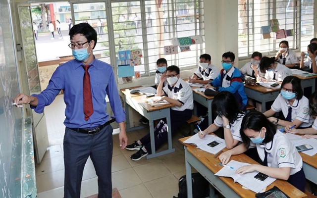 Xếp lương giáo viên ứng với hạng chức danh nghề nghiệp được bổ nhiệm