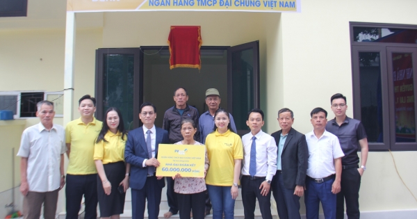 PVcomBank hỗ trợ xây dựng nhà “Đại đoàn kết” tại TP Hải Phòng