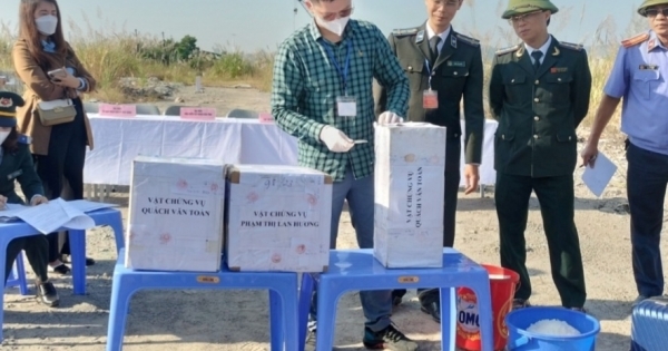 Quảng Ninh: Tiêu hủy gần 20kg ma túy đá trong các vụ án