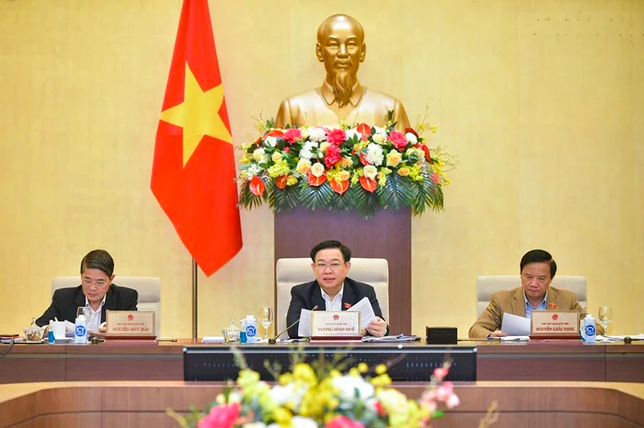 Ủy ban Thương vụ Quốc hội sẽ xem xét phê chuẩn nhân sự theo đề nghị của Thủ tướng Chính phủ tại phiên họp 28. Ảnh QH