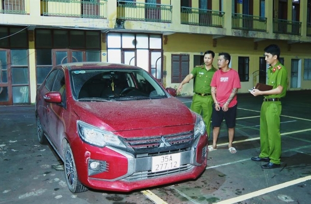 Ninh Bình: Bắt giữ đối tượng trộm xe ô tô con của người phụ nữ đỗ bên đường