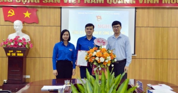 Công nhận chức danh Phó Bí thư Tỉnh đoàn Cao Bằng