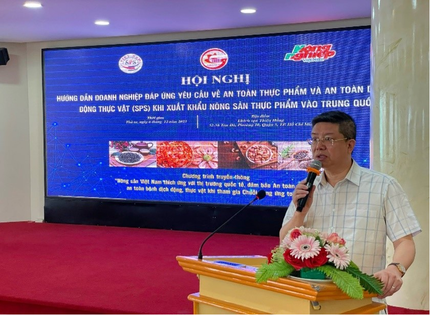 Ông Lê Thanh Hòa – Giám đốc Văn Phòng SPS Việt Nam phát biểu khai mạc Hội nghị