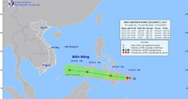 Ứng phó với bão JELAWAT đang đi vào Biển Đông