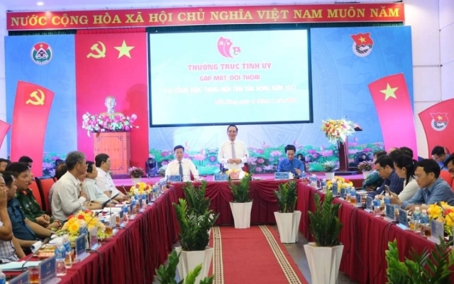 Đắk Nông: Thường trực Tỉnh ủy đối thoại trực tiếp với đoàn viên thanh niên