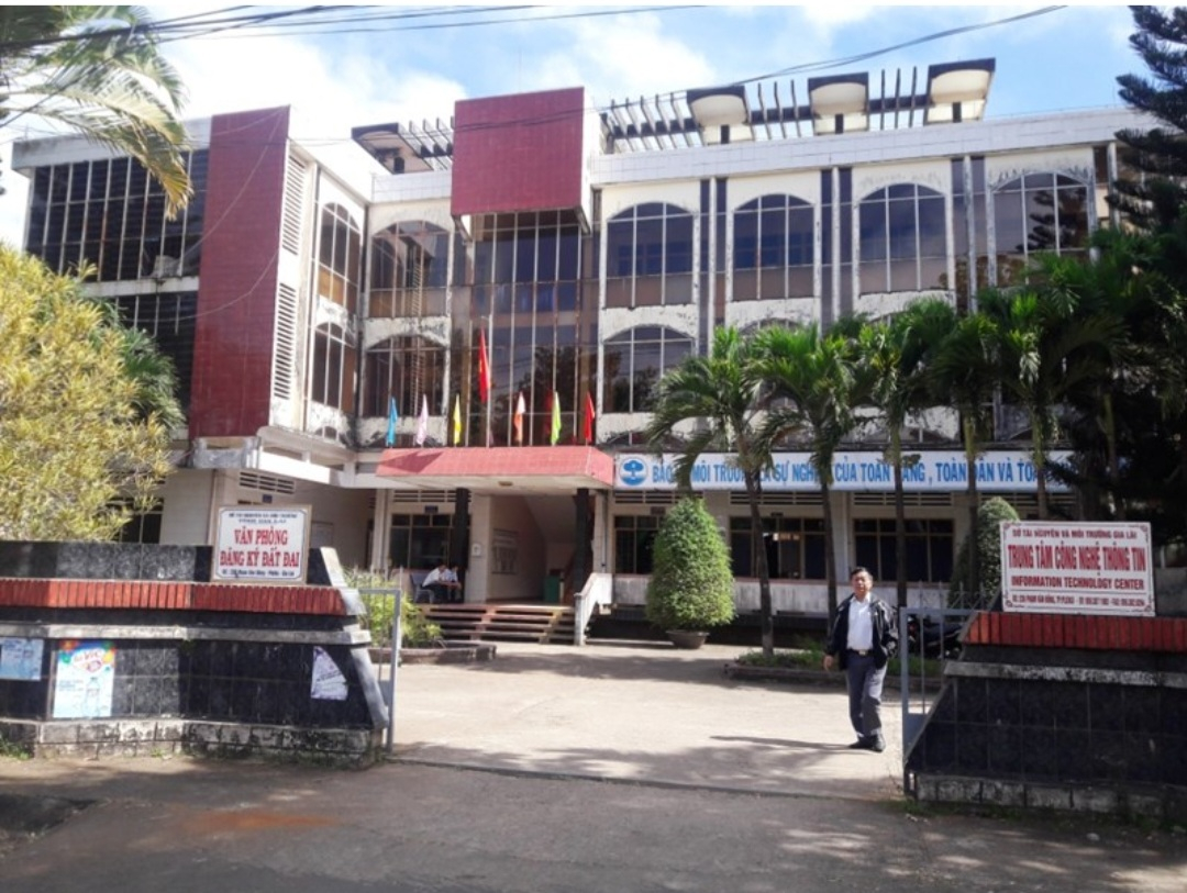 Sở TN&amp;amp;MT tỉnh Gia Lai nơi ông Sở công tác.