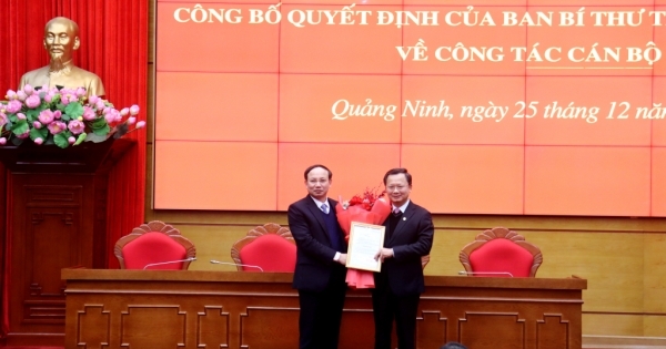 Công bố quyết định chuẩn y ông Cao Tường Huy làm Chủ tịch UBND tỉnh Quảng Ninh