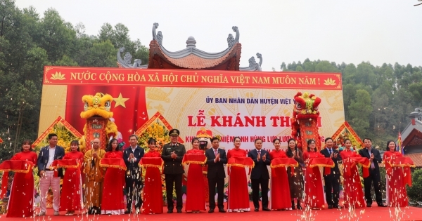 Khánh thành Khu tưởng niệm Anh hùng liệt sĩ Cao Kỳ Vân