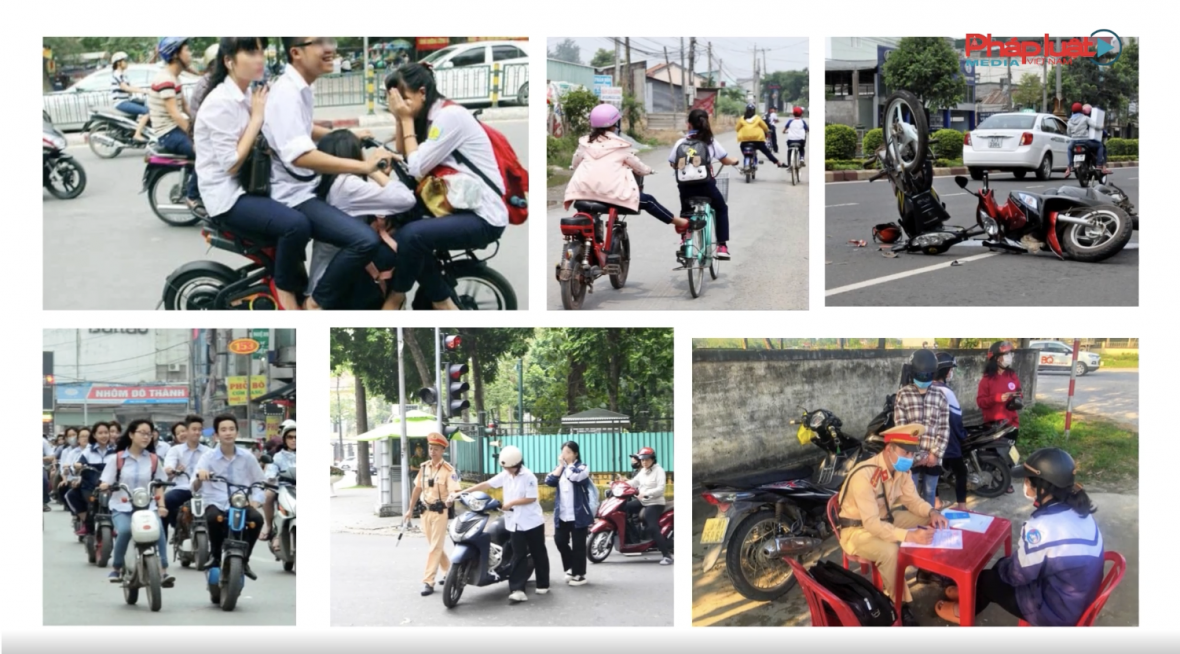 Cần chấn chỉnh tình trạng học sinh vi phạm Luật giao thông đường bộ