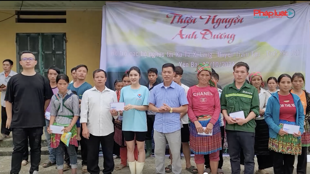 Hành trình trao yêu thương đến các hộ nghèo tại xã Tà Si Láng, huyện Trạm Tấu, tỉnh Yên Bái