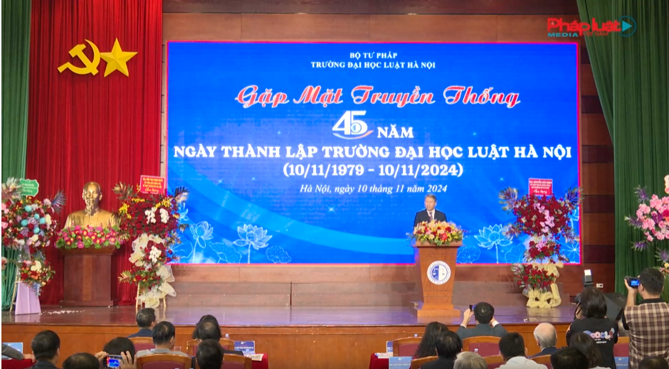 45 năm thành lập Trường Đại học Luật Hà Nội: Vị thế, uy tín, thương hiệu ngày càng nâng cao