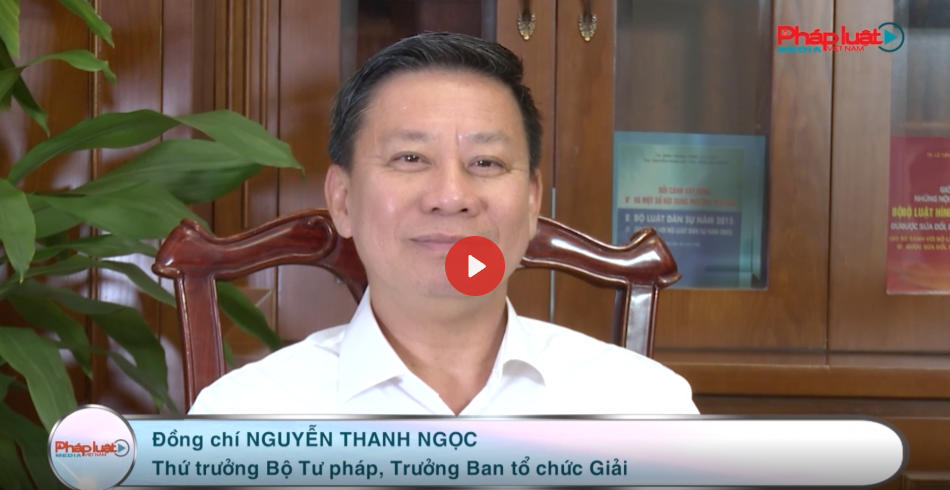 Giải báo chí toàn quốc về ngành Tư pháp – "Lan tỏa giá trị pháp luật”