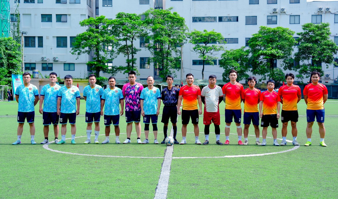 Khai mạc giải bóng đá Hội thao ngành Tư pháp 2025