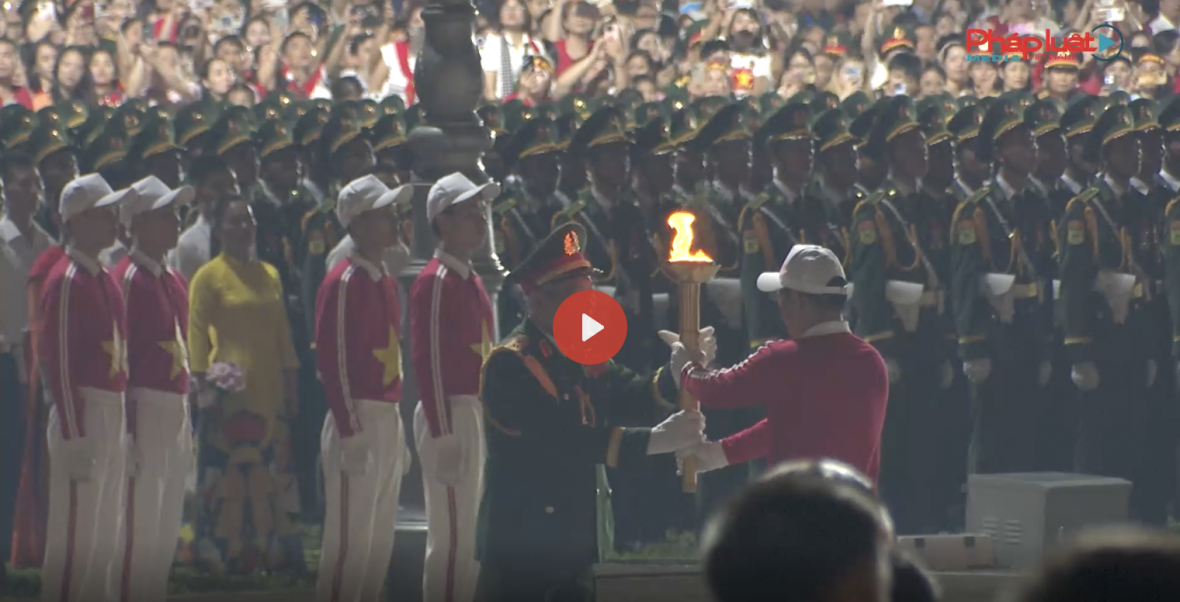 Trang nghiêm Lễ sơ duyệt cấp Nhà nước A80: Tự hào và xúc động