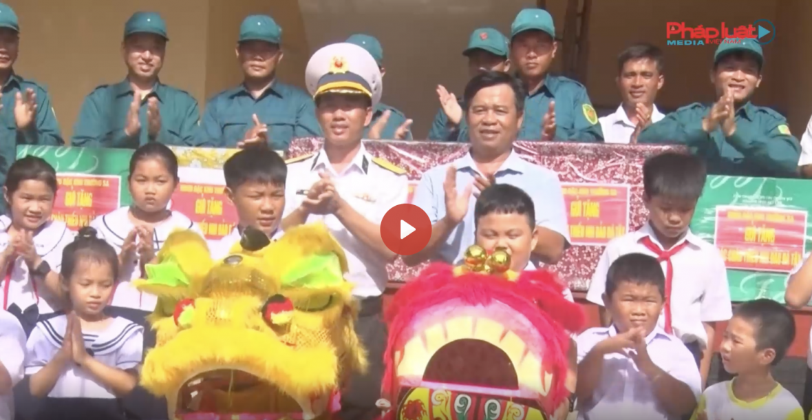 Trung thu ấm áp nơi đầu sóng Trường Sa